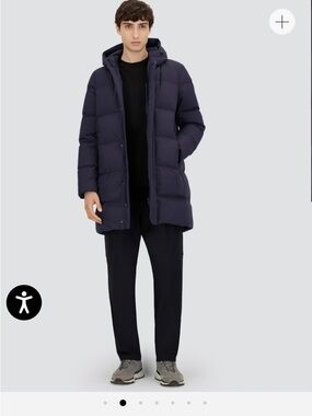 Herno Men's Long Parka in 2-Layer Windstopper